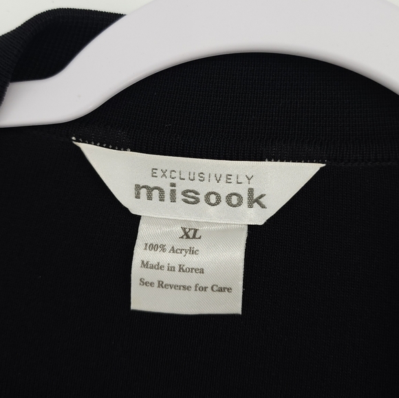 Exclusively Misook Open Front Cardigan Shoulder Pads XL - Picture 8 of 10